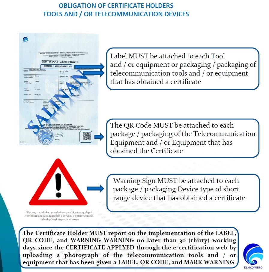 E-labelling and Packaging Labels in SDPPI Type Approval