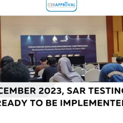 DECEMBER 2023, SAR TESTING IS READY TO BE IMPLEMENTED