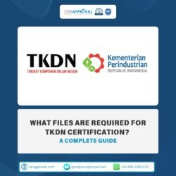 all the essential files needed for TKDN certification