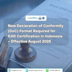 New Declaration of Conformity (DoC) Format Required for DJID Certification in Indonesia
