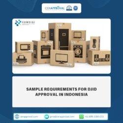 Sample Requirements for DJID Approval in Indonesia