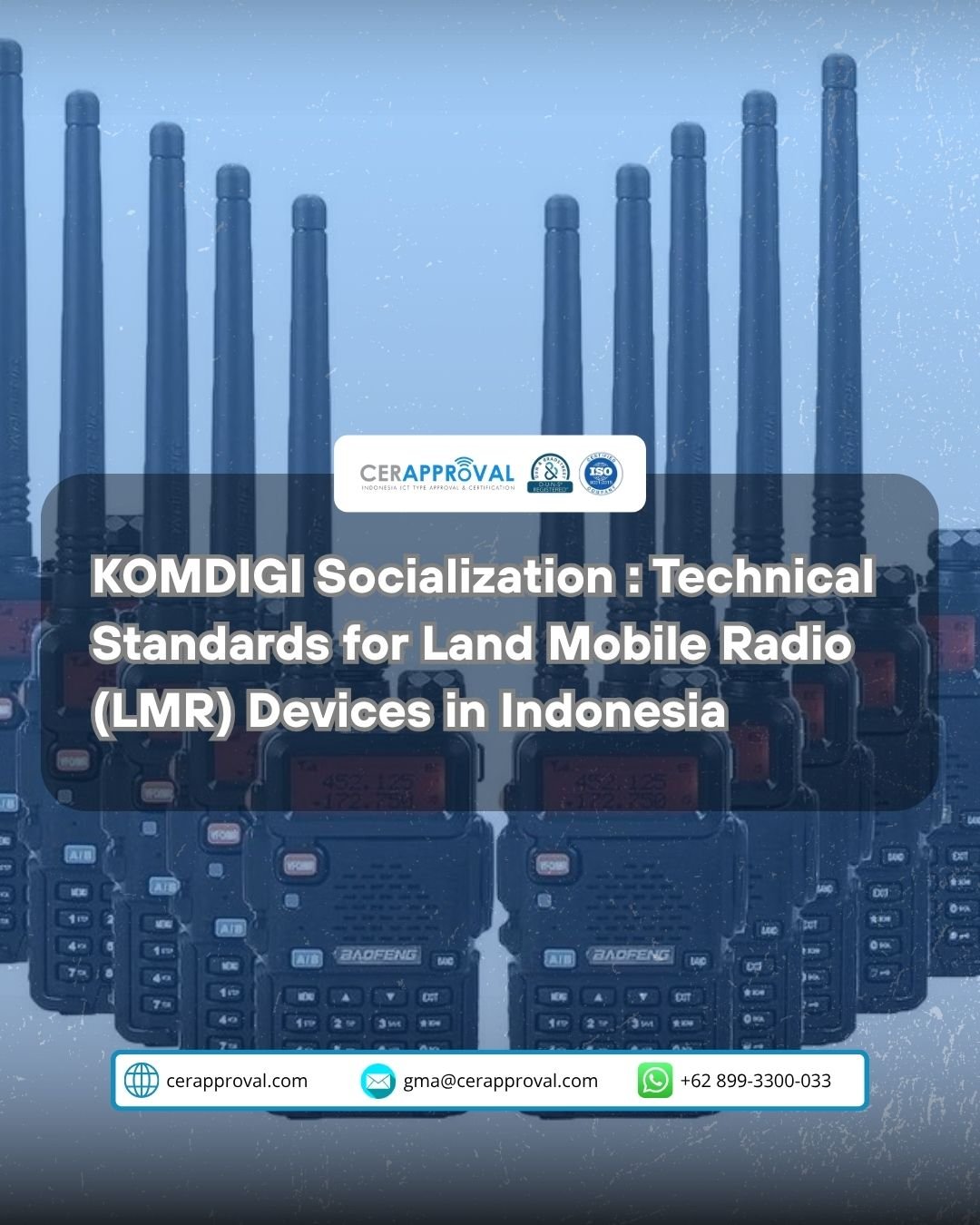 New Technical Standards for Land Mobile Radio (LMR) Devices