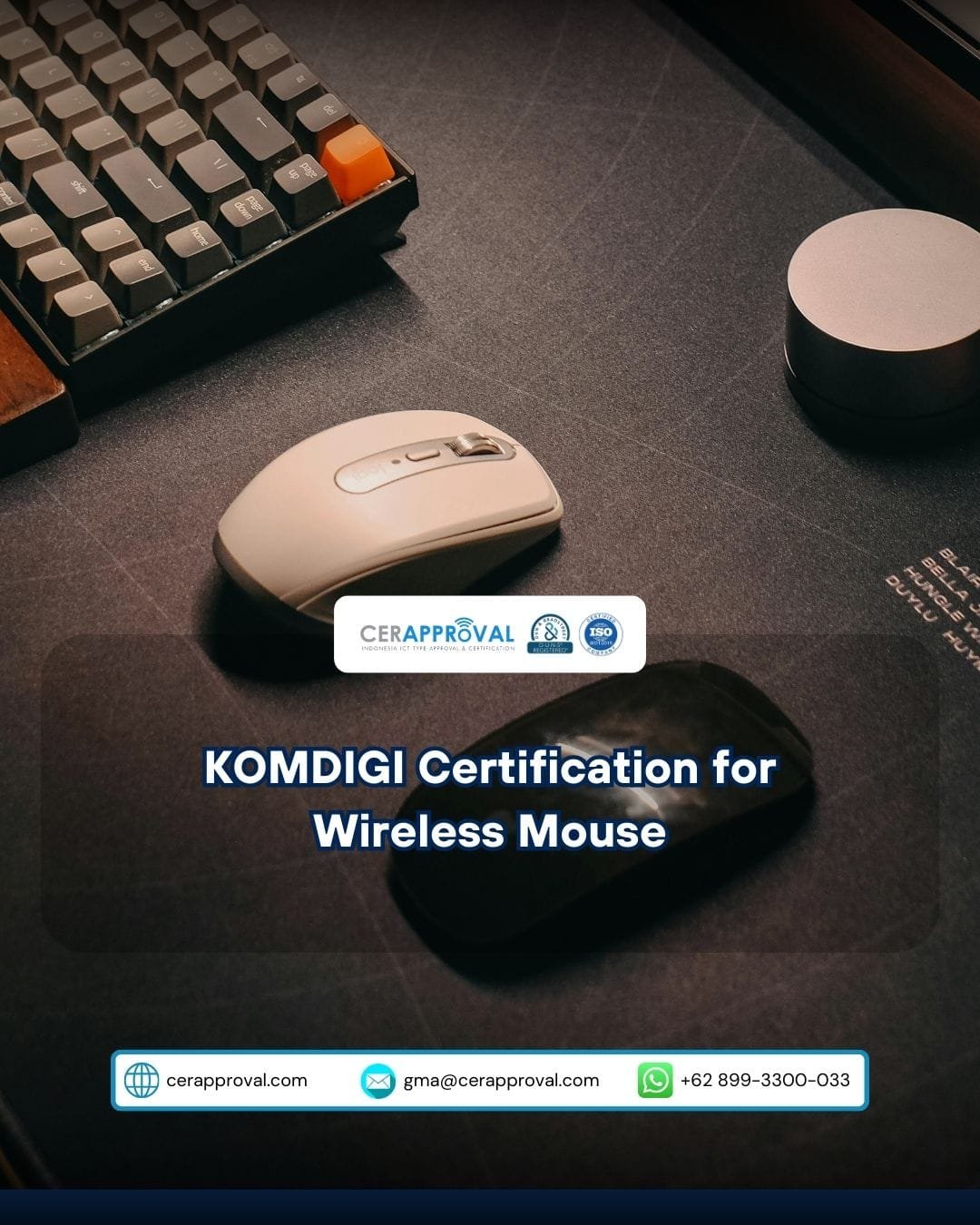 KOMDIGI Certification for Wireless Mouse