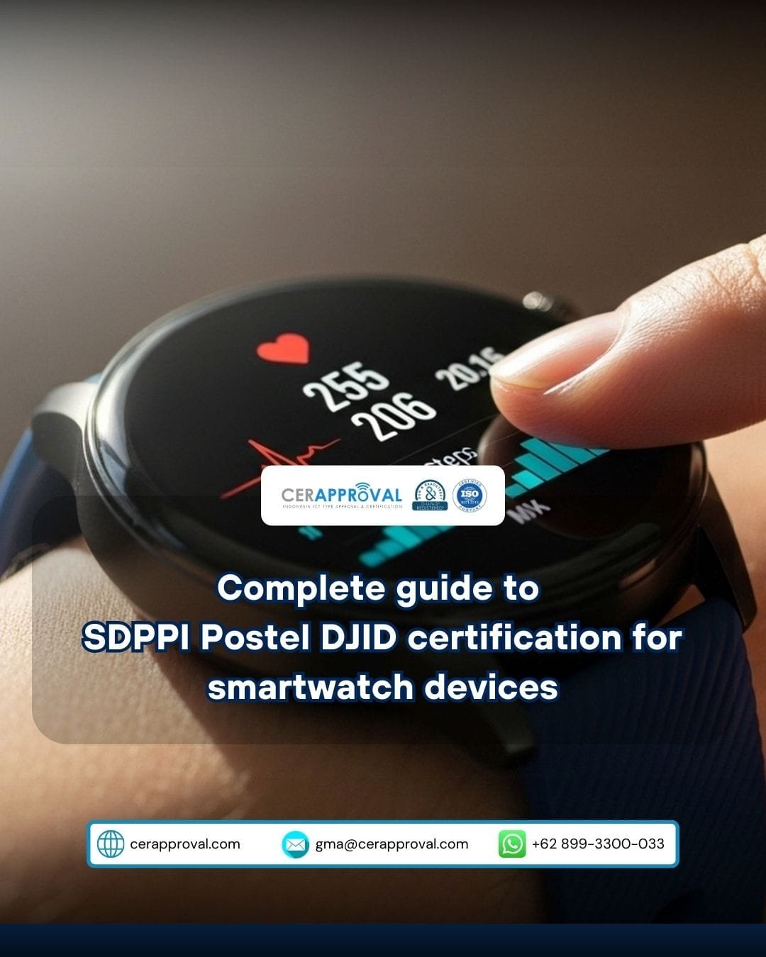 SDPPI DJID Certification for Smartwatch devices in Indonesia