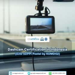 Dashcam Certification in Indonesia